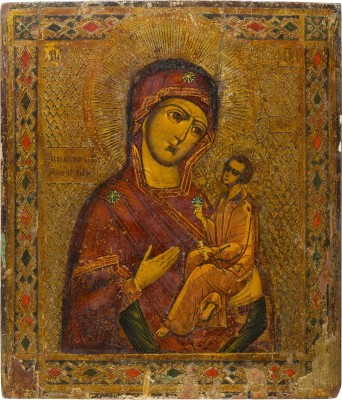 Bild IKONE MIT DER GOTTESMUTTER VON TICHWIN (TICHWINSKAJA)