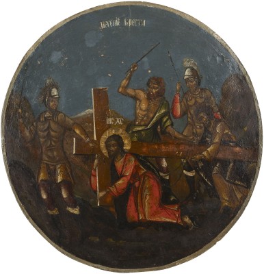 Picture IKONE MIT DER KREUZTRAGUNG CHRISTI