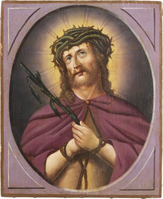 Picture IKONE MIT DEM DORNENGEKRÖNTEN CHRISTUS ('ECCE HOMO')