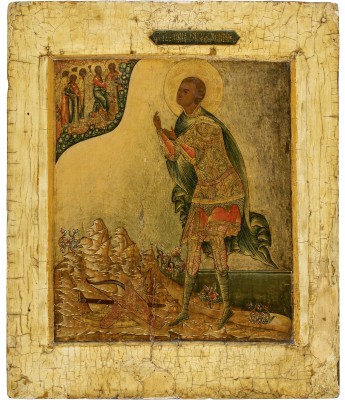 Bild FEINE IKONE MIT DEM HEILIGEN DEMETRIUS VON SALONIKI