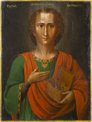 Picture IKONE MIT DEM HEILIGEN PANTELEIMON