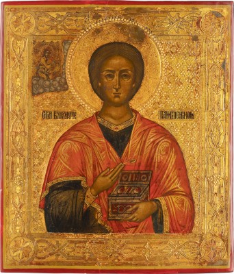 Picture IKONE MIT DEM HEILIGEN PANTELEIMON