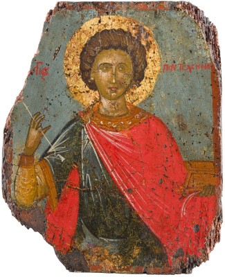 Picture KLEINE IKONE MIT DEM HEILIGEN PANTELEIMON