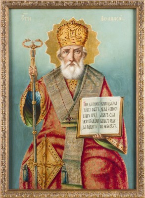 Picture GROSSE IKONE MIT DEM HEILIGEN ATHANASIOS