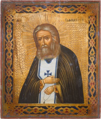 Picture IKONE MIT DEM HEILIGEN SERAFIM VON SAROW