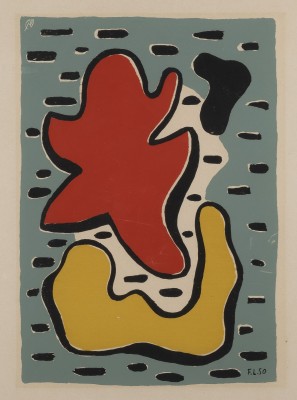 Auktion 144<br>'COMPOSITION (FIGURES JAUNE ET ROUGE)' (1950/1954-55)