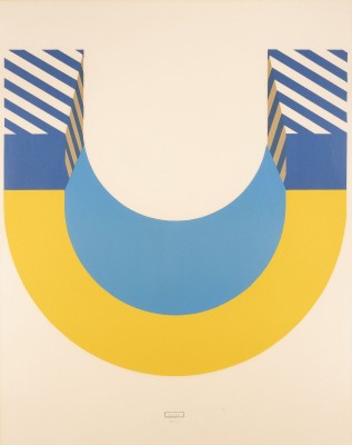 Bild 'U JAUNE ET BLEU'