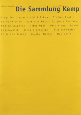 Auktion 144<br>MAPPENWERK 'DIE SAMMLUNG KEMP' (2001)
