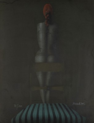 Auktion 144<br>FRAUENAKT VON HINTEN
