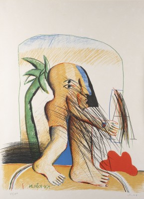 Auktion 144<br>FIGUR MIT PALME (1966)