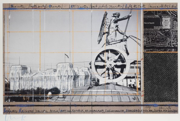 Bild 'WRAPPED REICHSTAG' (1994)