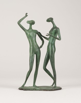 Auction 144<br>ZWEI STEHENDE WEIBLICHE AKTE
