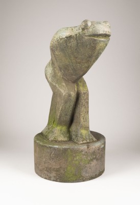Auktion 144<br>GROSSER BRONZE FROSCH
