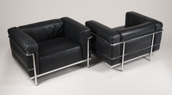 Auktion 144<br>PAAR SESSEL 'GRAND CONFORT - LC 3'