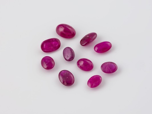 Bild RUBIN CABOCHON KONVOLUT