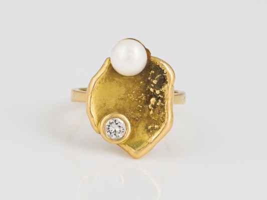 Picture PERL BRILLANT RING