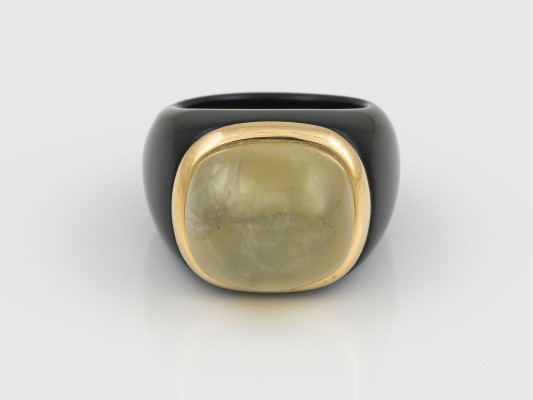 Picture ACHAT-PREHNIT RING