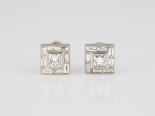 Bild PAAR DIAMANT OHRSTECKER