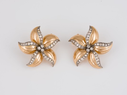 Bild PAAR DIAMANT OHRCLIPS