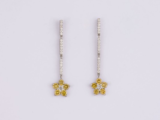 Bild PAAR DIAMANT OHRSTECKER