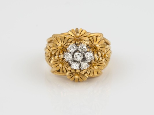 Auction <br>DIAMANT RING