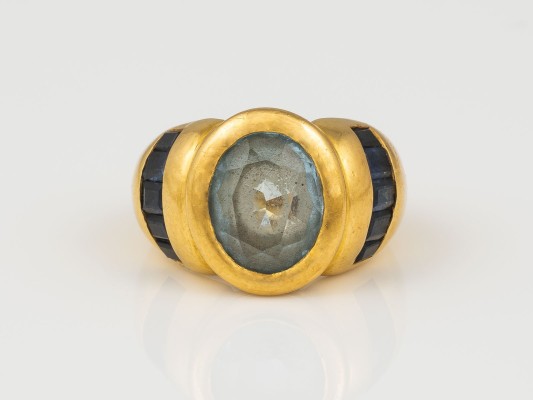 Picture AQUAMARIN RING