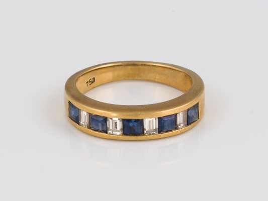 Picture SAPHIR DIAMANT RING