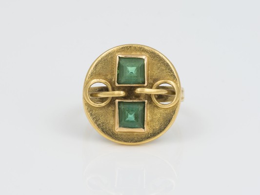Auktion <br>TURMALIN RING