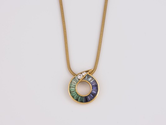 Picture EDELSTEIN COLLIER