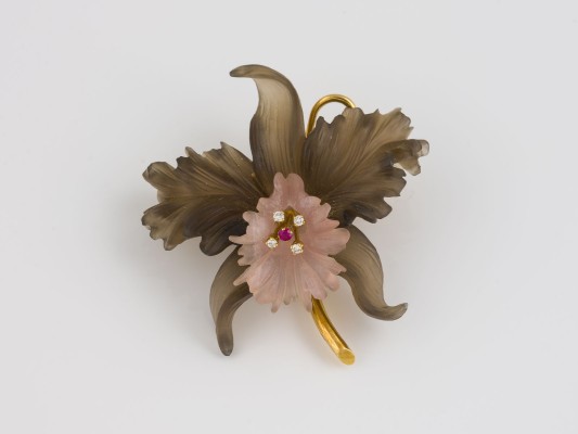 Picture BROSCHE ORCHIDEE