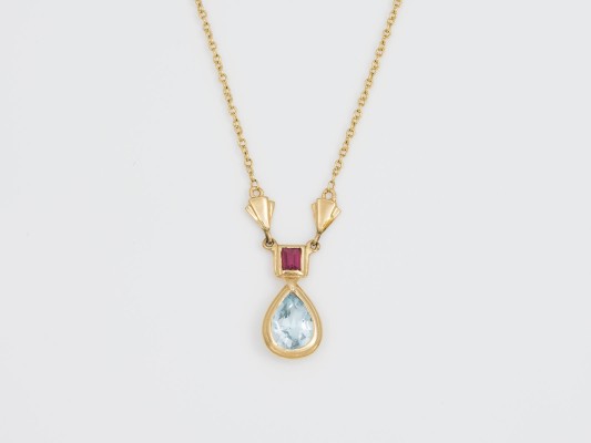 Bild AQUAMARIN COLLIER