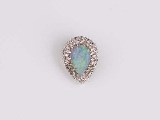 Bild OPAL ANHÄNGER MIT DIAMANTEN