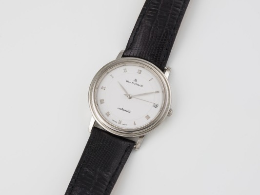 Auction <br>ARMBANDUHR 'BLANCPAIN VILLERET ULTRAFLACH'