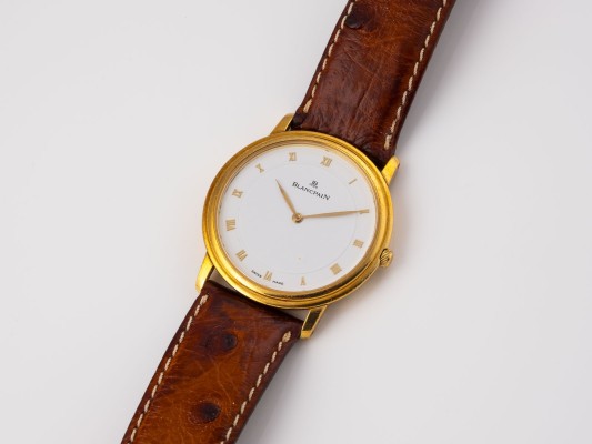 Auction <br>ARMBANDUHR 'BLANCPAIN VILLERET ULTRAFLACH'