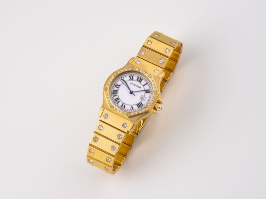 Auction <br>ARMBANDUHR 'CARTIER SANTOS OCTAGON'
