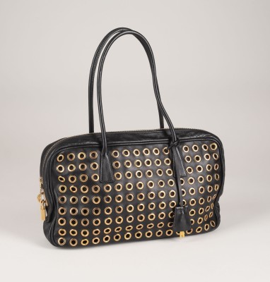 Bild PRADA 'GROMMET BAULETTO' HANDTASCHE