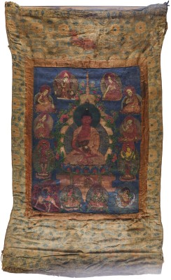 Bild EIN THANGKA MIT DER DARSTELLUNG VON AMITABHA