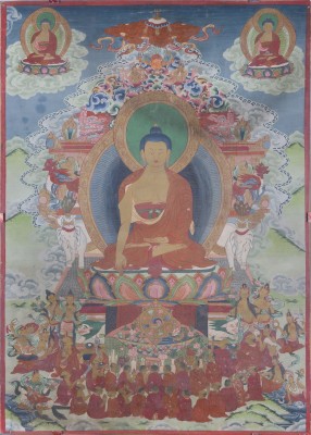 Bild EIN THANGKA DES BUDDHA SHAKYAMUNI