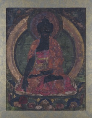 Bild EIN THANGKA VON SHAKYAMUNI