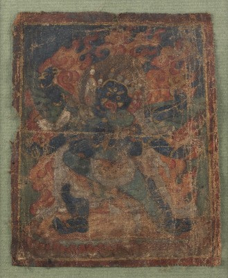 Bild EIN MINIATUR-THANGKA MIT DER DARSTELLUNG VON VAJRAPANI