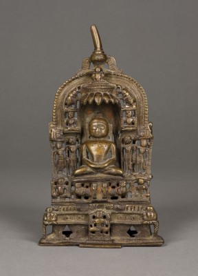 Bild EIN JAIN-ALTAR AUS KUPFERBRONZE