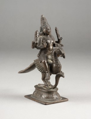 Bild EINE BRONZENE FIGUR DES KARTIKEYA