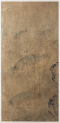 Auction 143<br>ZWEI MALEREIEN MIT DARSTELLUNG VON FISCHEN