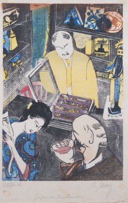 Auktion 143<br>ZWEI UKIYO-E UND EIN MODERNER HOLZSCHNITT