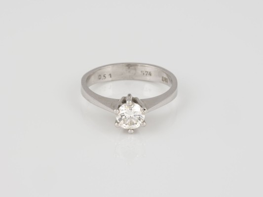 Auction 146<br>BRILLANT SOLITÄR RING