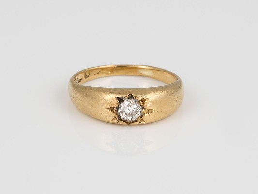 Auction 146<br>ANTIKER DIAMANT RING