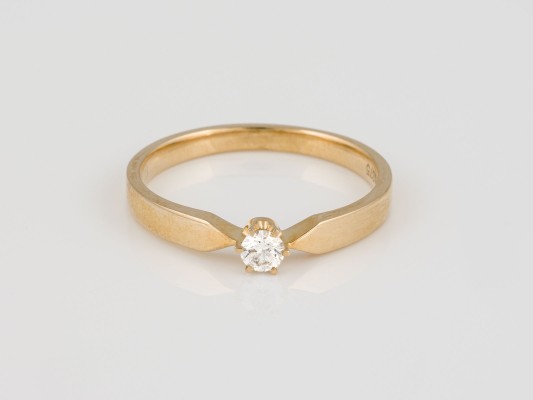 Auktion 146<br>BRILLANT SOLITÄR RING