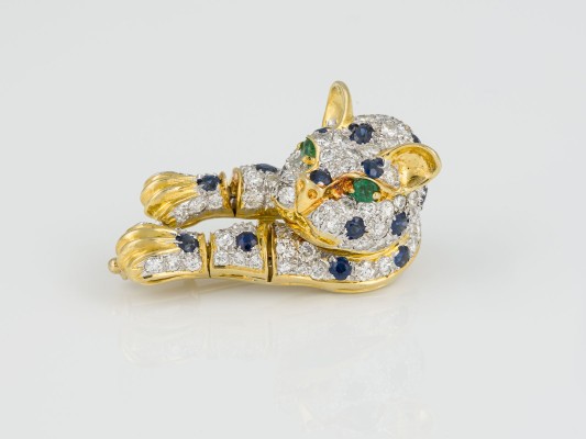 Auction 146<br>EDELSTEIN BROSCHE