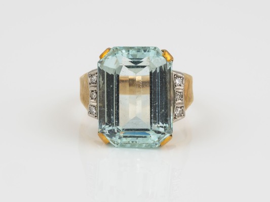 Auktion 146<br>AQUAMARIN RING