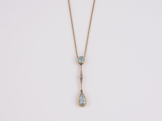 Auktion 146<br>AQUAMARIN COLLIER
